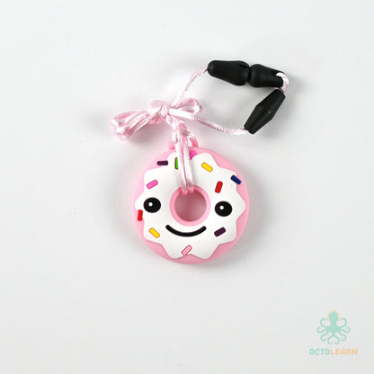 Biting Toy Necklace - Donut