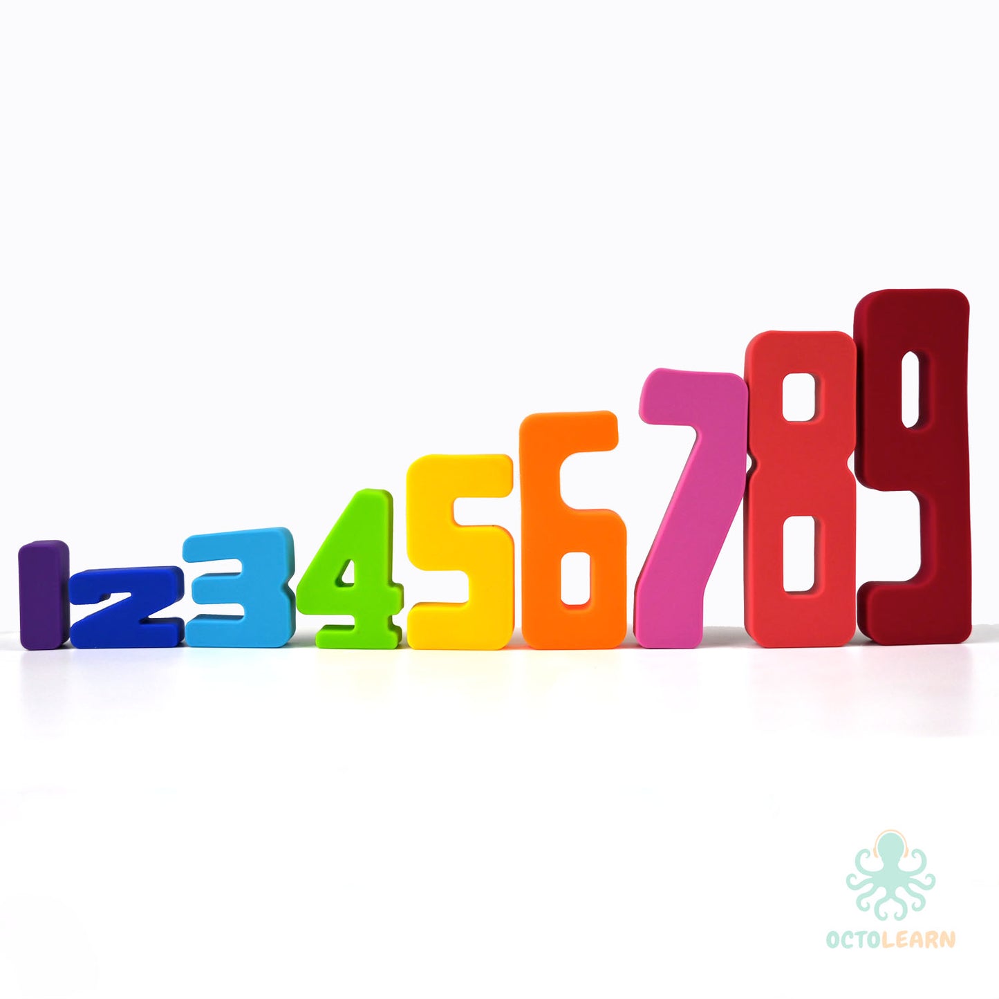 Biting Toy: Rubber Numbers – Octo Learn