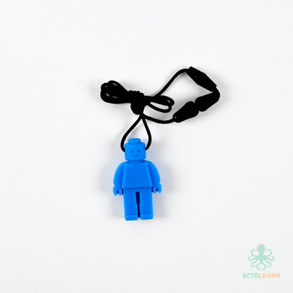 Biting Toy Necklace - Lego Man