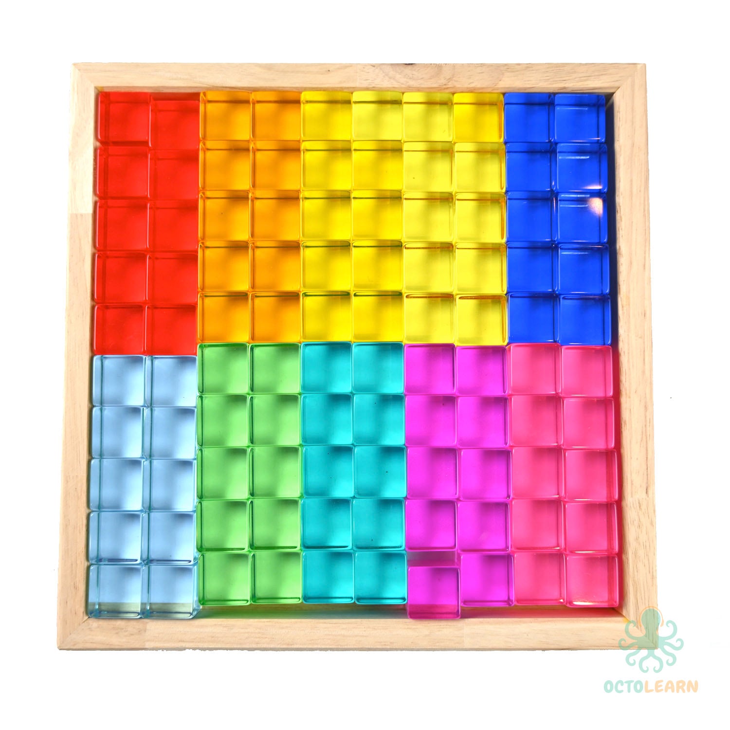 Lucite Rocks Lucite Blocks 100pcs – Octo Learn