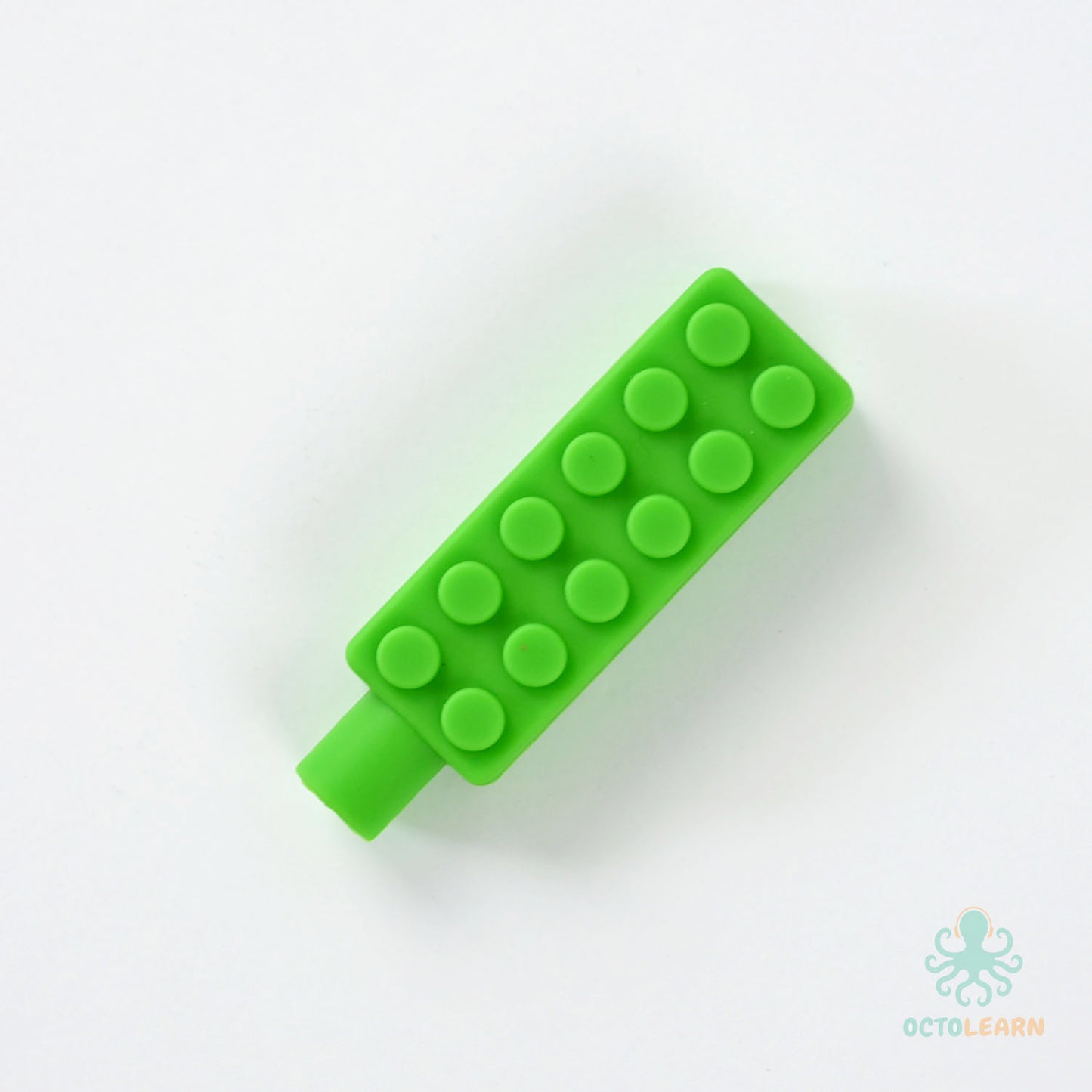 Biting Toy Pencil Topper - Lego