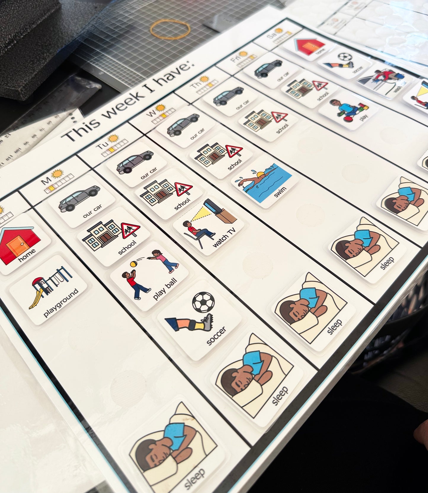 Visual Schedule Calendar