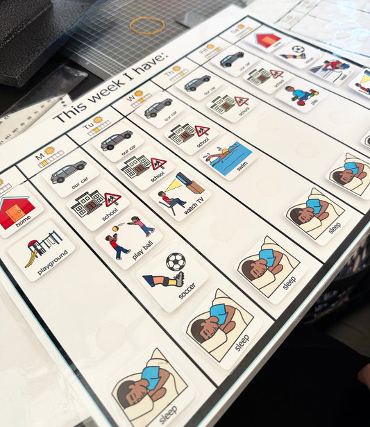 Visual Schedule Calendar