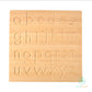 Wooden Letter Tracing